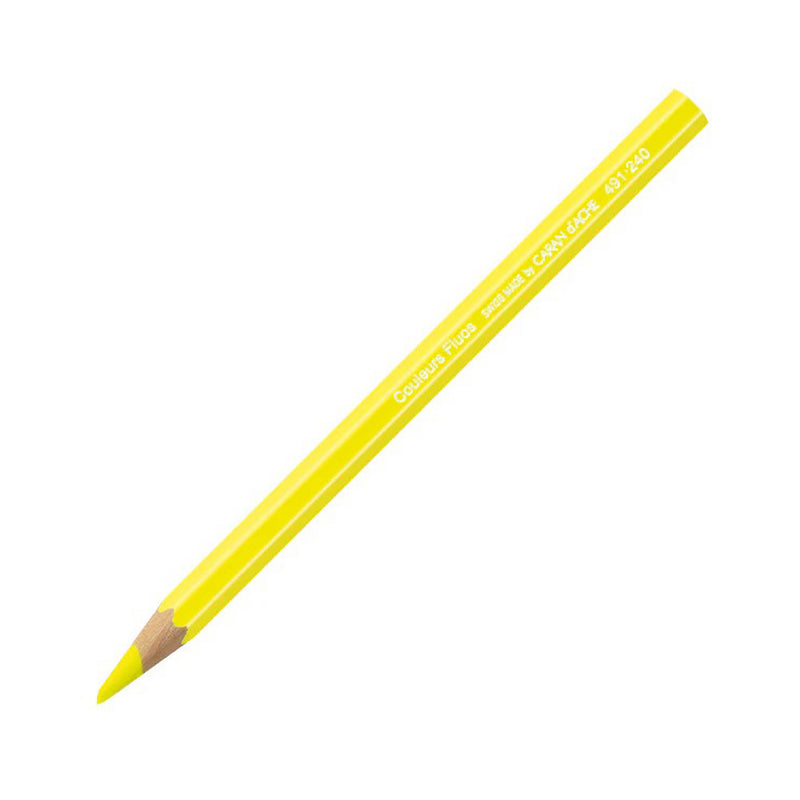 Caran d'Ache Maxi Pencil, Fluo Yellow