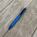 Everyman Grafton Mini Click Ballpoint Pen, Aegean Blue