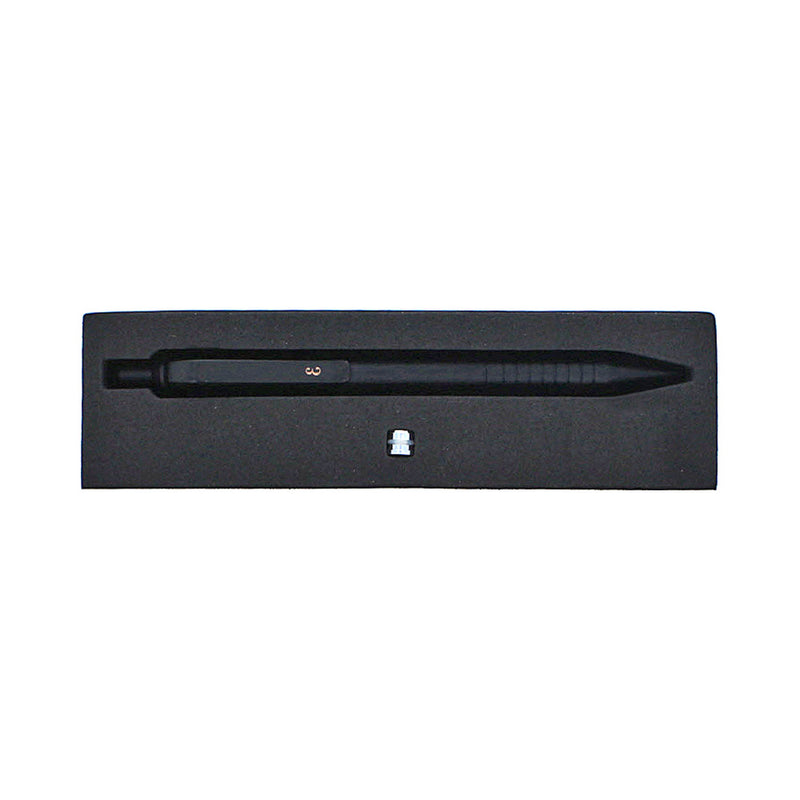 Everyman Grafton Mini Click Ballpoint Pen, Black