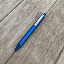 Everyman Grafton Mini Click Ballpoint Pen, Aegean Blue