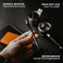 Everyman Grafton Mini Click Ballpoint Pen, Gunmetal