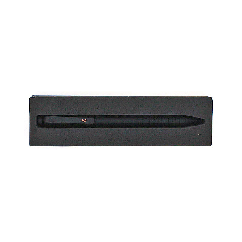 Everyman Grafton Mini Twist Ballpoint Pen, Super Matte, Black