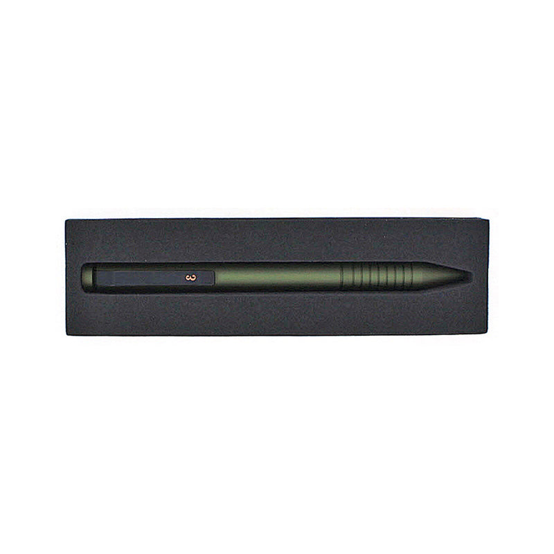 Everyman Grafton Mini Twist Ballpoint Pen, Super Matte, OD Green