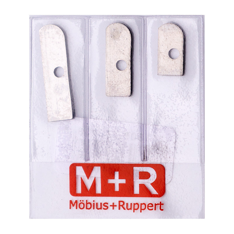 Pack of 3 Mobius & Ruppert Replacement Blades for