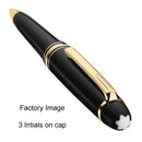 Montblanc Meisterstuck 164 Ballpoint Pen, Black/Gold Trim, Used