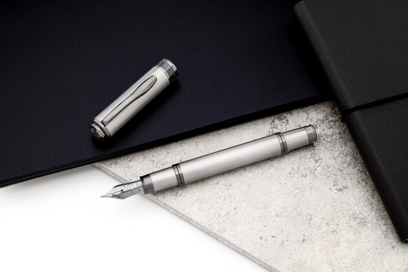 Monteverde Innova Titanium Fountain Pen, Titanium Nib, Limited Edition