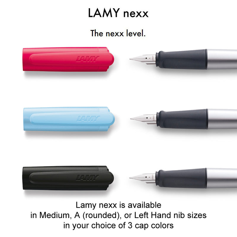 Lamy nexx Fountain Pen, Azure Blue