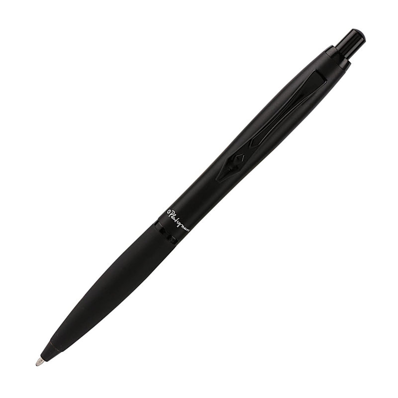 Platignum No. 9 Soft Grip Ballpoint Pen, Black