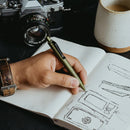 Everyman Grafton Mini Click Ballpoint Pen, Super Matte, OD Green