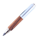 E+M Germany 5.5 mm Grip Nature Pocket Clutch Pencil, Zebrano
