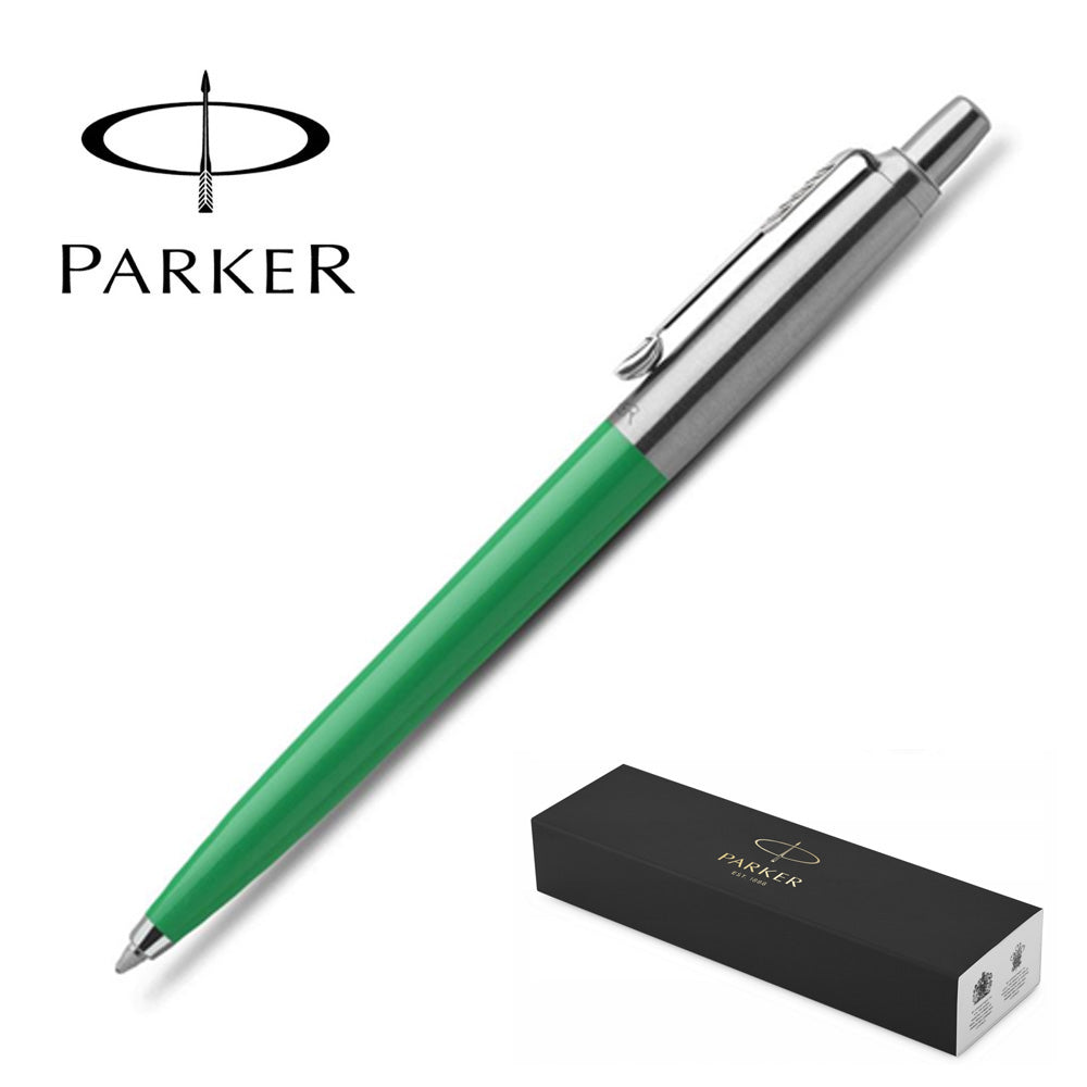 thumbnail image 2 of Parker Jotter Originals Rollerball Pen - Classic Green, Fine Point Black Ink Retro Style 2 of 14