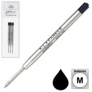 Pk/3 Parker QuinkFlow Ballpoint Refills, Black Medium, 1.0 mm