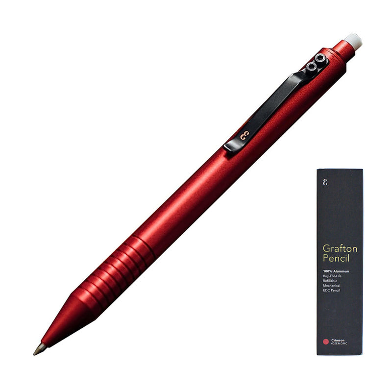 Everyman Grafton Mechanical Pencil, Crimson Red