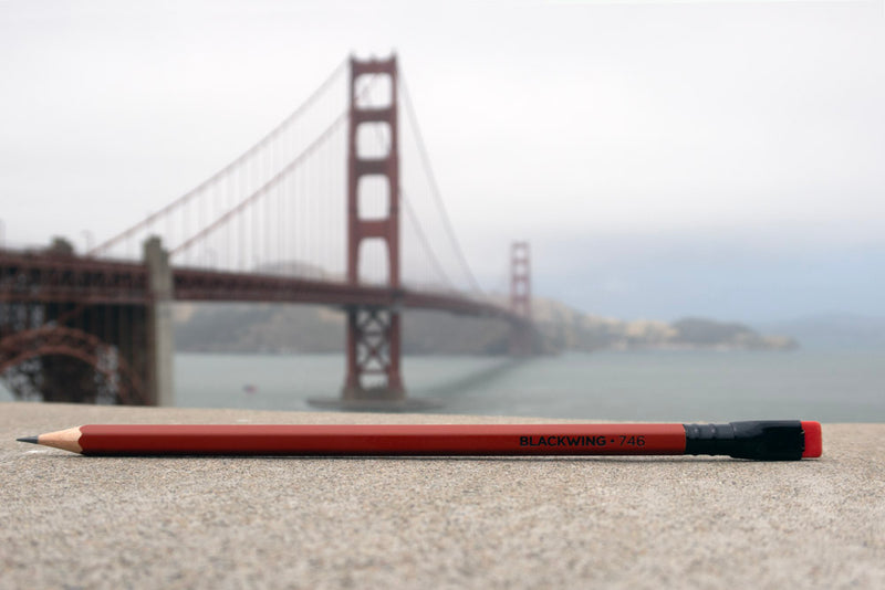 Bx/12 Blackwing Pencils, Ltd Edition, Volume 746, Golden Gate Bridge