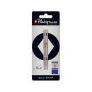 Pk/3 Platignum No. 9 Soft Grip Ballpoint Pen Refills, Blue