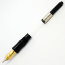 Rosetta Magellan Fountain Pen Writing Set, Burgundy, Gold Trim, 2 Nibs