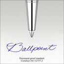 Parker QuinkFlow Ballpoint Refill, Blue Fine, 0.8 mm