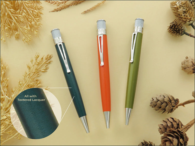 Retro 51 Tornado Seasonal Touch Rollerball Pen, Autumn Orange