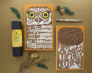 Retro 51 Owl Rescue Notebook 5.25" x 8.25" (A5), Dot Grid