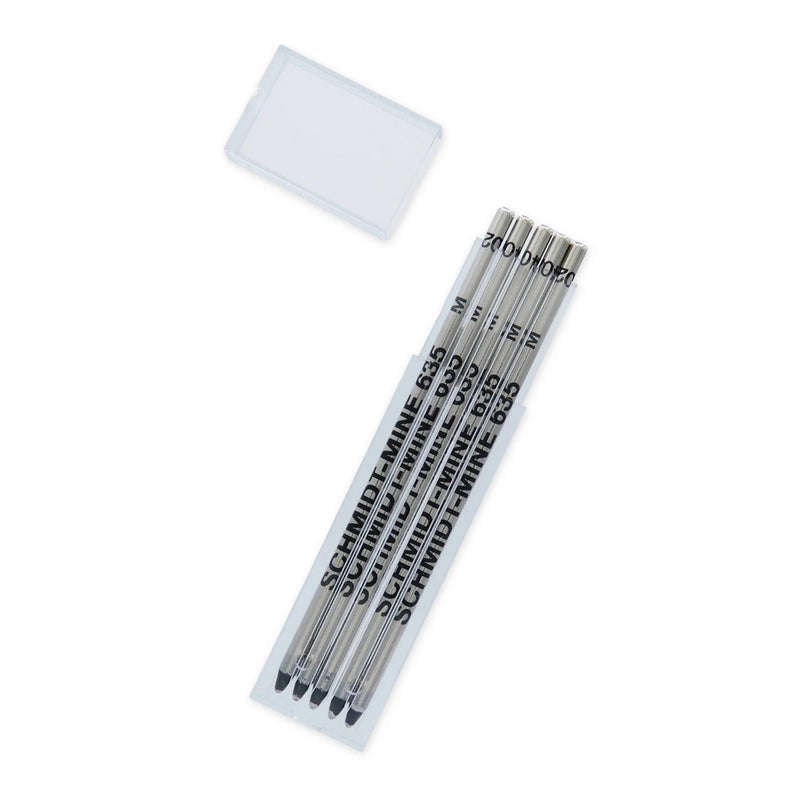 Pk/5 Retro 51 REF31S Ballpoint Refills for Tornado Elite Mini Pens, Black