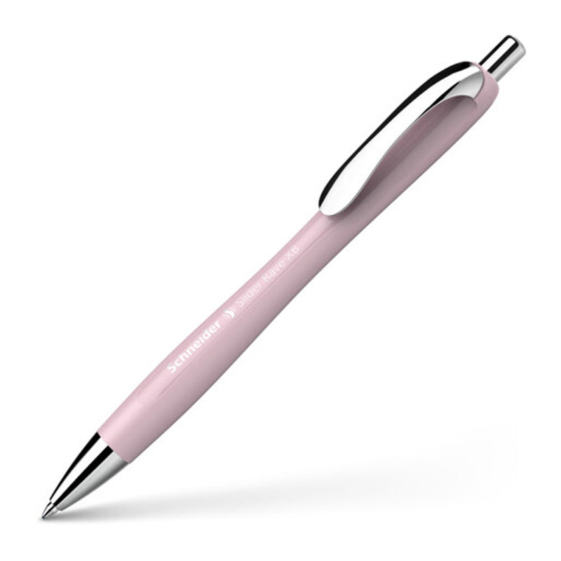 Schneider Slider Rave Retractable Viscoglide Ballpoint Pen, Pearl XB