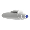 Schneider Reco Retractable Ballpoint Pen (Recycled Plastic), White, Blue Ink