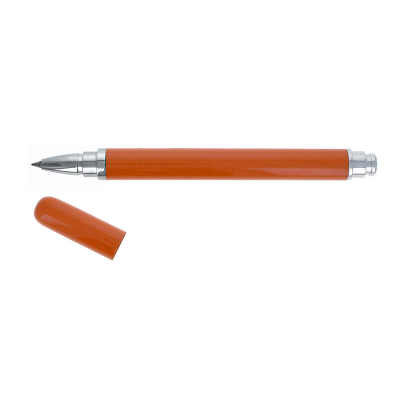 Recife Riviera Scribe Rollerball Pen with Leather Pouch, Orange