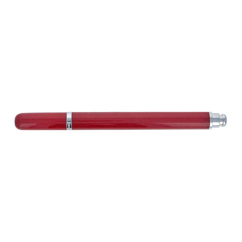 Recife Riviera Scribe Rollerball Pen with Leather Pouch, Red