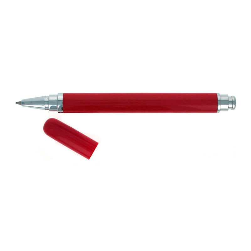 Recife Riviera Scribe Rollerball Pen with Leather Pouch, Red