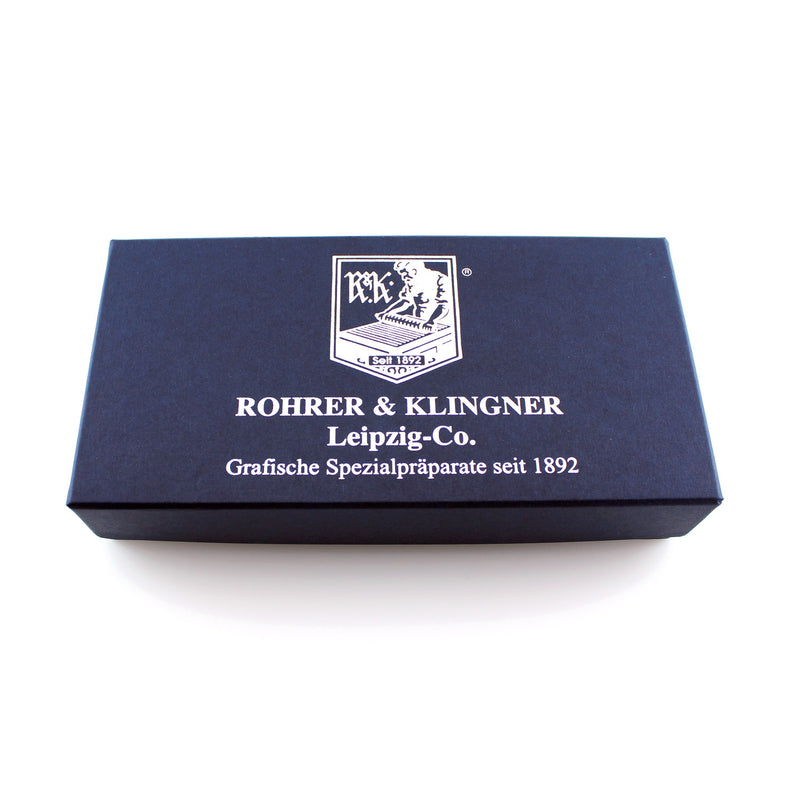 Rohrer & Klingner Writing Set, Royal Blue & Black Inks w/Glass Dip Pen