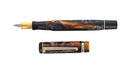 Romet Magellan Fountain Pen Burnt Umber, Gold Trim, Used