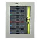 Lamy Safari Fountain Pen Gift Set, Spring Green