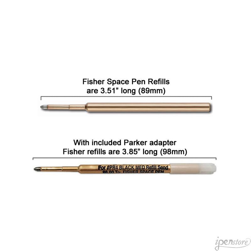 Fisher Space Pen Refill, SPR4F, Black Fine