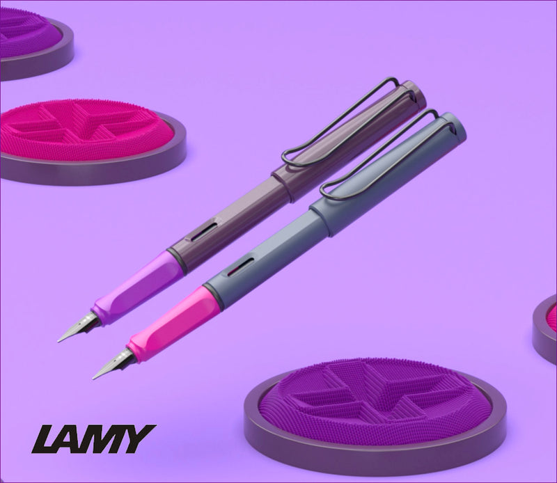Lamy Safari Kewi 2024 Special Edition Fountain Pen, Violet Blackberry