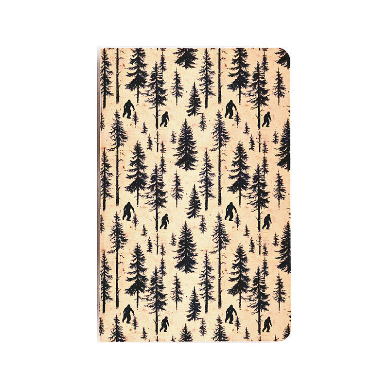 Rosetta Notes Pocket Notebook, 3.5"x5.5", Sasquatch