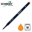 Schmidt 888 Rainbow Series Rollerball Refill, Orange, Medium 0.7 mm