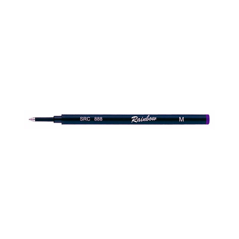 Schmidt 888 Rainbow Series Rollerball Refill, Purple, Medium 0.7 mm