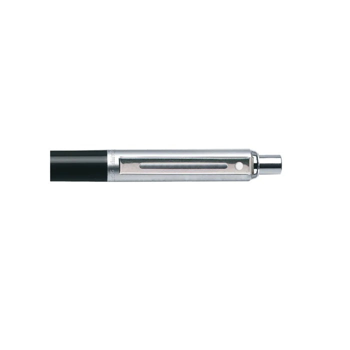 Sheaffer Sentinel Ballpoint Pen, Black, Brushed Chrome Trim