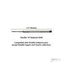 Sheaffer "K" Ballpoint Pen Refill, Blue Medium