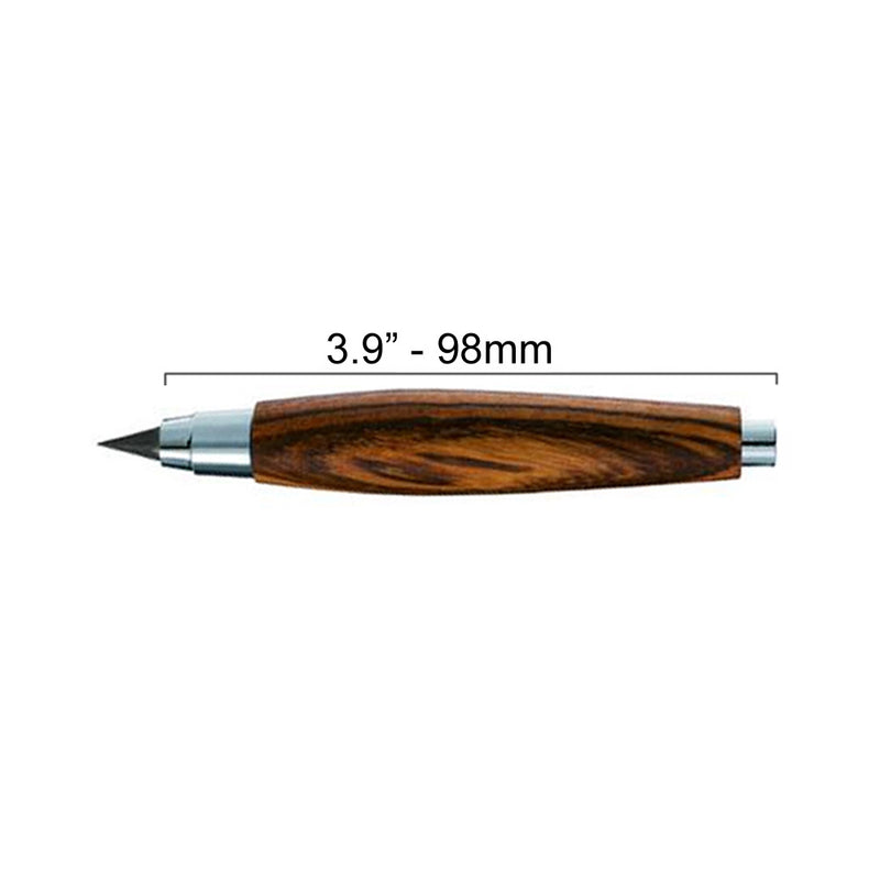 E+M Germany 5.5 mm "Sketch" Pocket Clutch Pencil, Zebrano