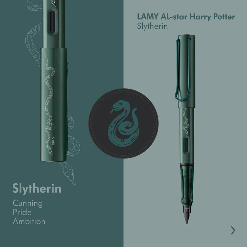 Lamy AL-Star Harry Potter Edition Fountain Pen, Slytherin