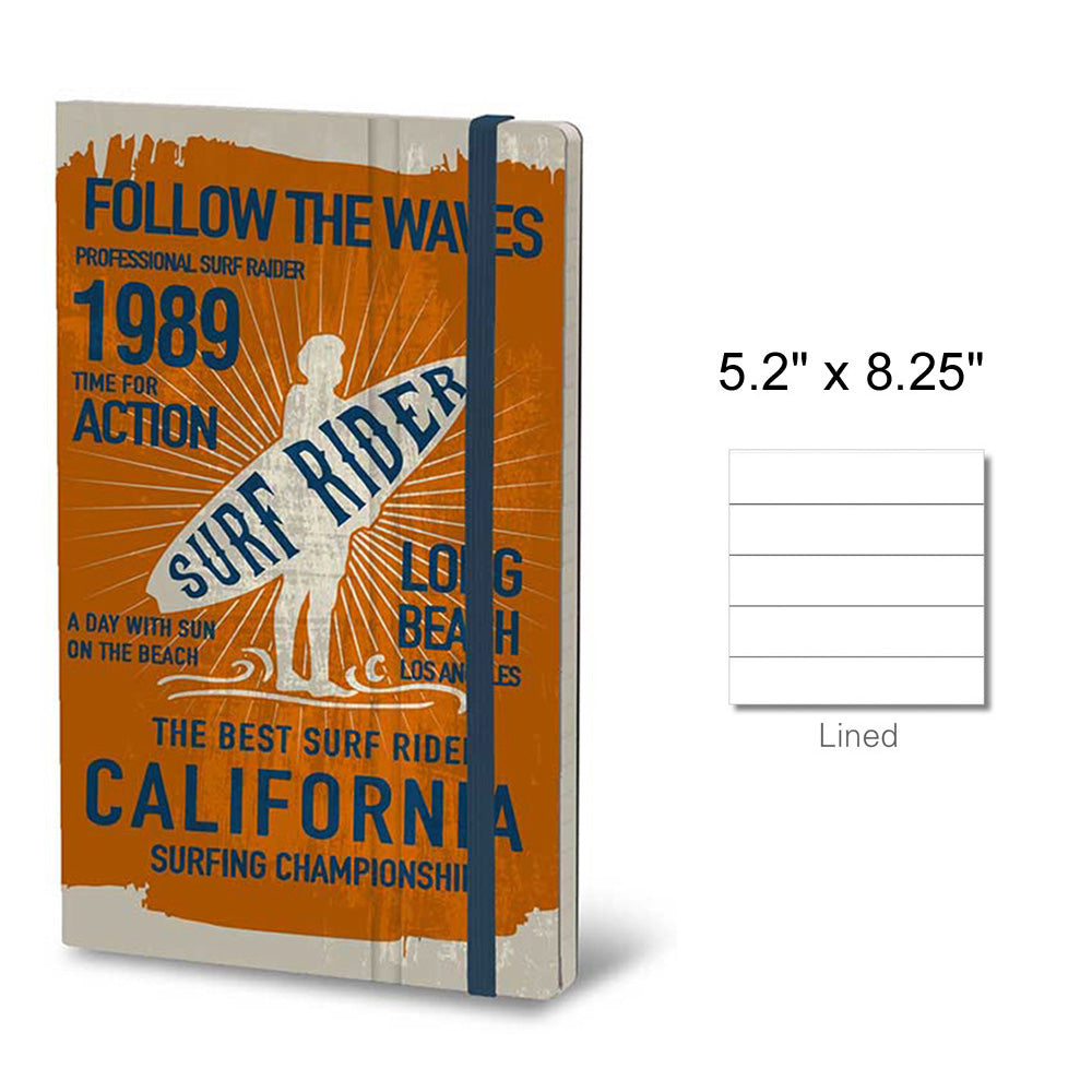 Stifflex Vintage Surfing Notebook, Surf Rider, A5-5.2