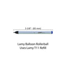 Lamy Balloon Rollerball Pen, Translucent Lime Green