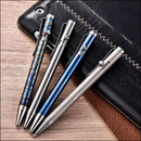 Rosetta Titanium Alloy Bolt Action Ballpoint Pen, Sky Blue
