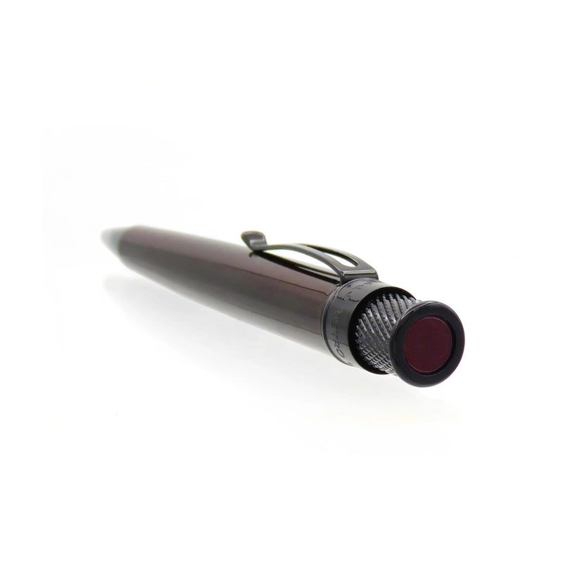 Retro 51 Tornado Stealth Lacquer Rollerball Pen, Black Cherry