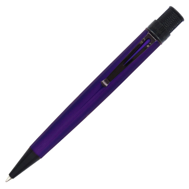 Retro 51 Tornado Stealth Lacquer Rollerball Pen, Midnight Purple