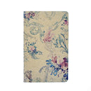 Rosetta Notes Pocket Notebook, 3.5"x5.5", Vintage Floral Wallpaper Blue
