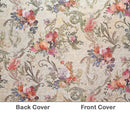 Rosetta Notes Pocket Notebook, 3.5"x5.5", Vintage Floral Wallpaper Pink