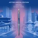 Parker Jotter Global Icons Special Edition Ballpoint Pen, Seoul, Blue