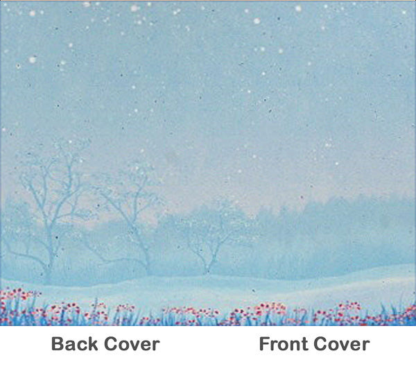 Rosetta Notes Pocket Notebook, 3.5"x5.5", Winter Landscape